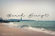 Beach Script, a Script Font by Roland Huse Design (Thumbnail 1 of 3)