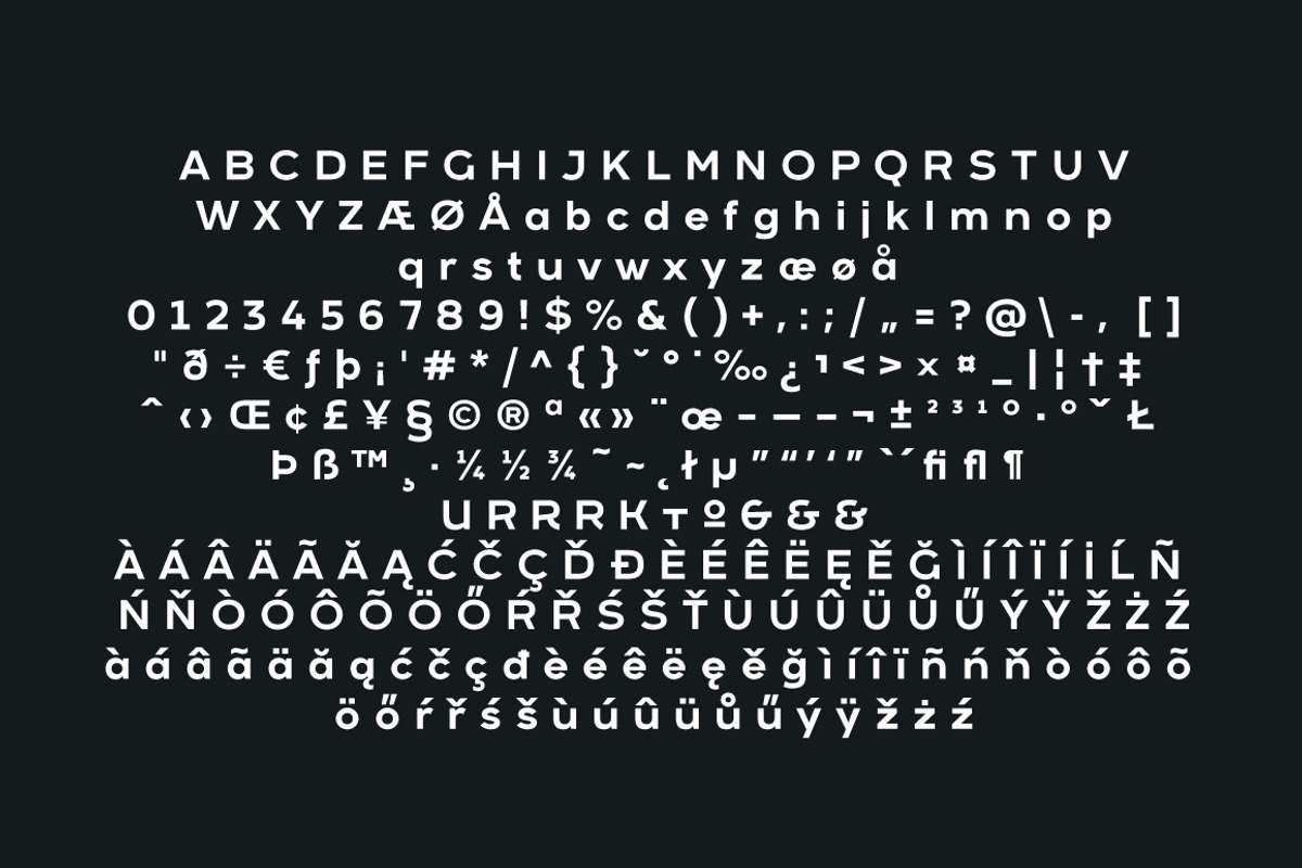 Arkibal Sans, a Sans Serif Font by Jan-Christian Bruun (Photo 8 of 20)