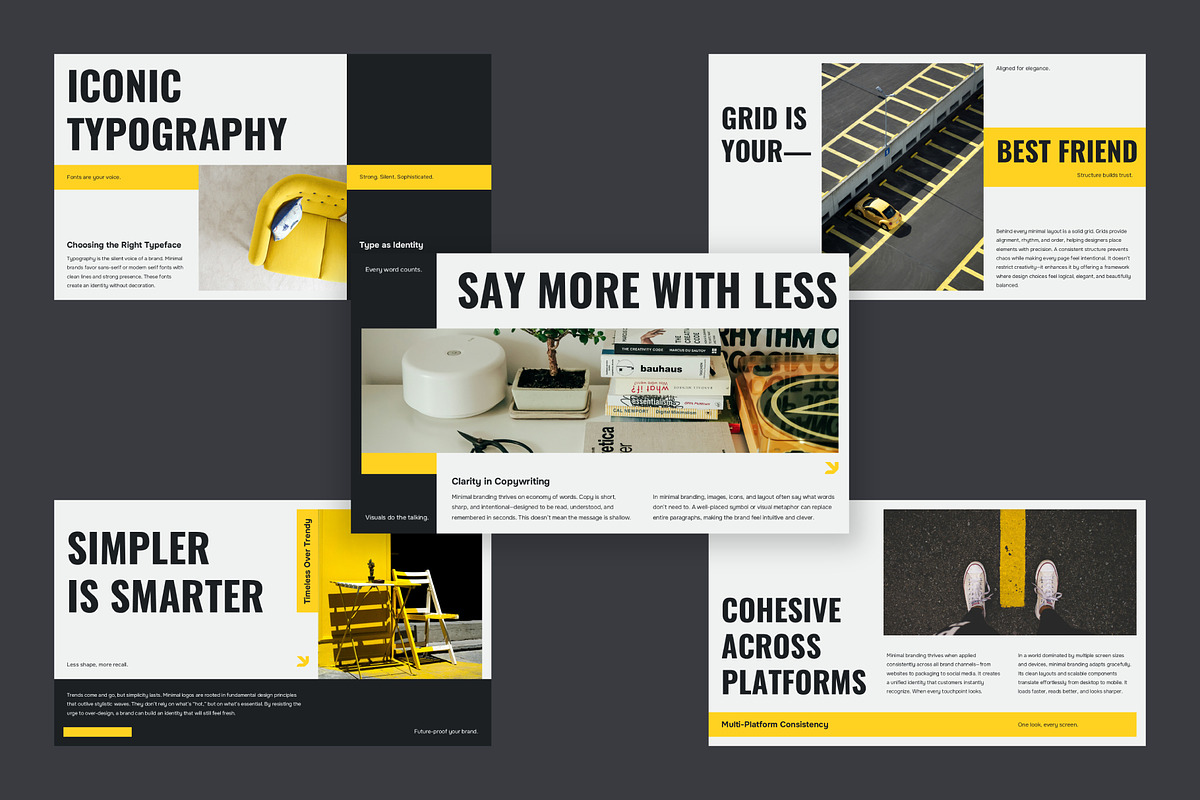 Minimal Brand Keynote Template preview 3