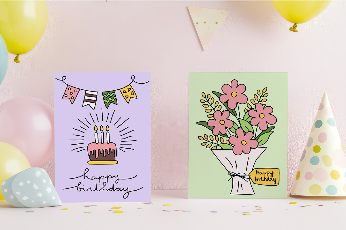 Birthday Card Set preview 3
