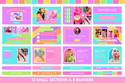 Colorful Email Templates, an Email Template by SunshineStudioBoutique (Thumbnail 6 of 9)