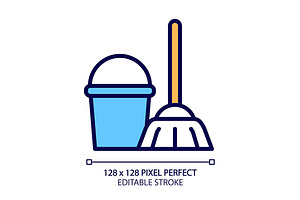 Sanitation services pixel perfect, an Icon by IMG Visuals