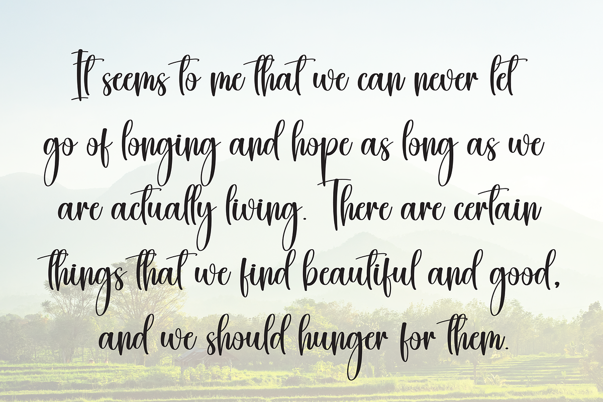 Butterflies | Script Font, a Handwritten Font by Scratchones (Photo 6 of 9)