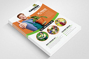 Garden service Flyer Templates, a Flyer Template by Psd Templates (Thumbnail 3 of 3)