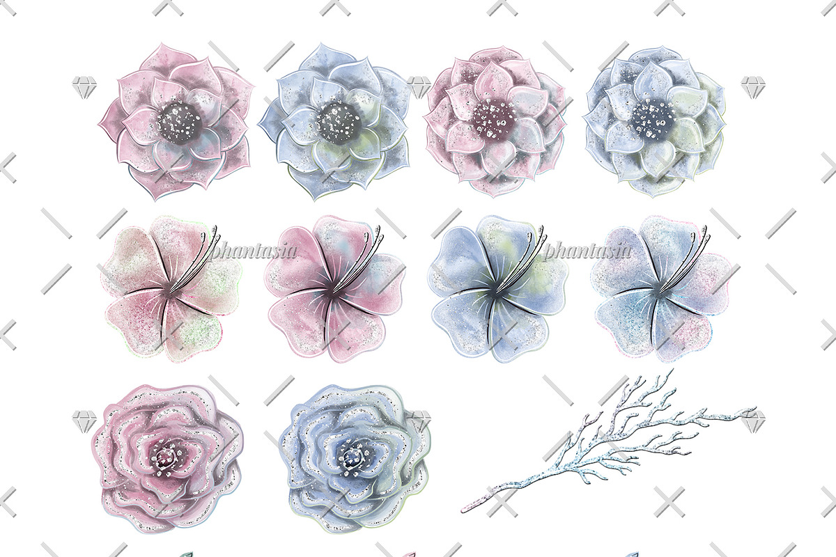 Winter Fairytale Cliparts, an Illustration by Phantasia Design (Photo 8 of 8)