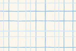 Seamless pattern, hand drawn blue plaid lines forming a seamless, a Pattern Graphic by Studio ANNA