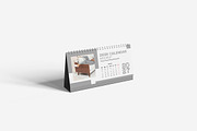 Desk Calendar Mockup, a Product Mockup by bimockup (Thumbnail 6 of 6)