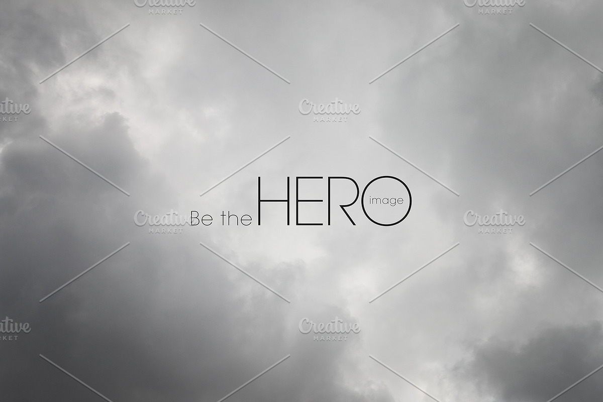 Cloudy Hero Image, a Templates & Theme by Lucas Alexander (Photo 1 of 5)