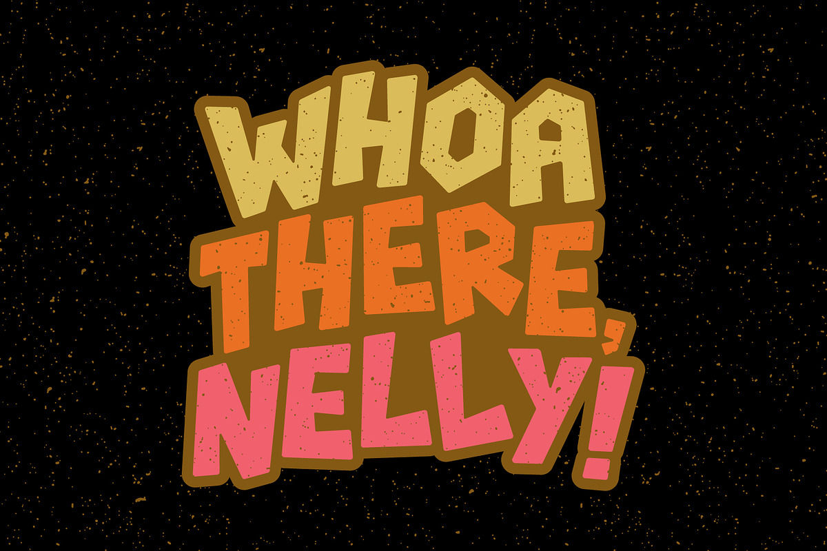 Fun Smoke | Wild West Kinda Font, a Sans Serif Font by HeyAidan (Photo 3 of 6)