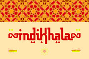 Indikhala Multi-Cultural 7 Fonts, a Sans Serif Font by Casloop Studio (Thumbnail 1 of 9)