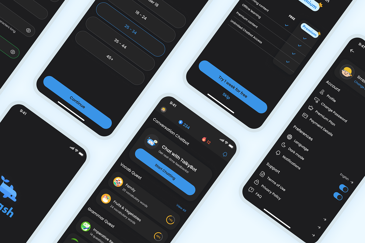 Splash - English Learning App, a Templates & Theme by Capi Product (Photo 7 of 8)