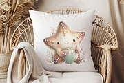 Whimsical Summer Starfish Clipart, an Illustration by OK Design (Thumbnail 6 of 6)