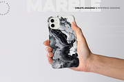 Black White Marble Symphony, a Texture Graphic by Lumeno (Thumbnail 4 of 4)