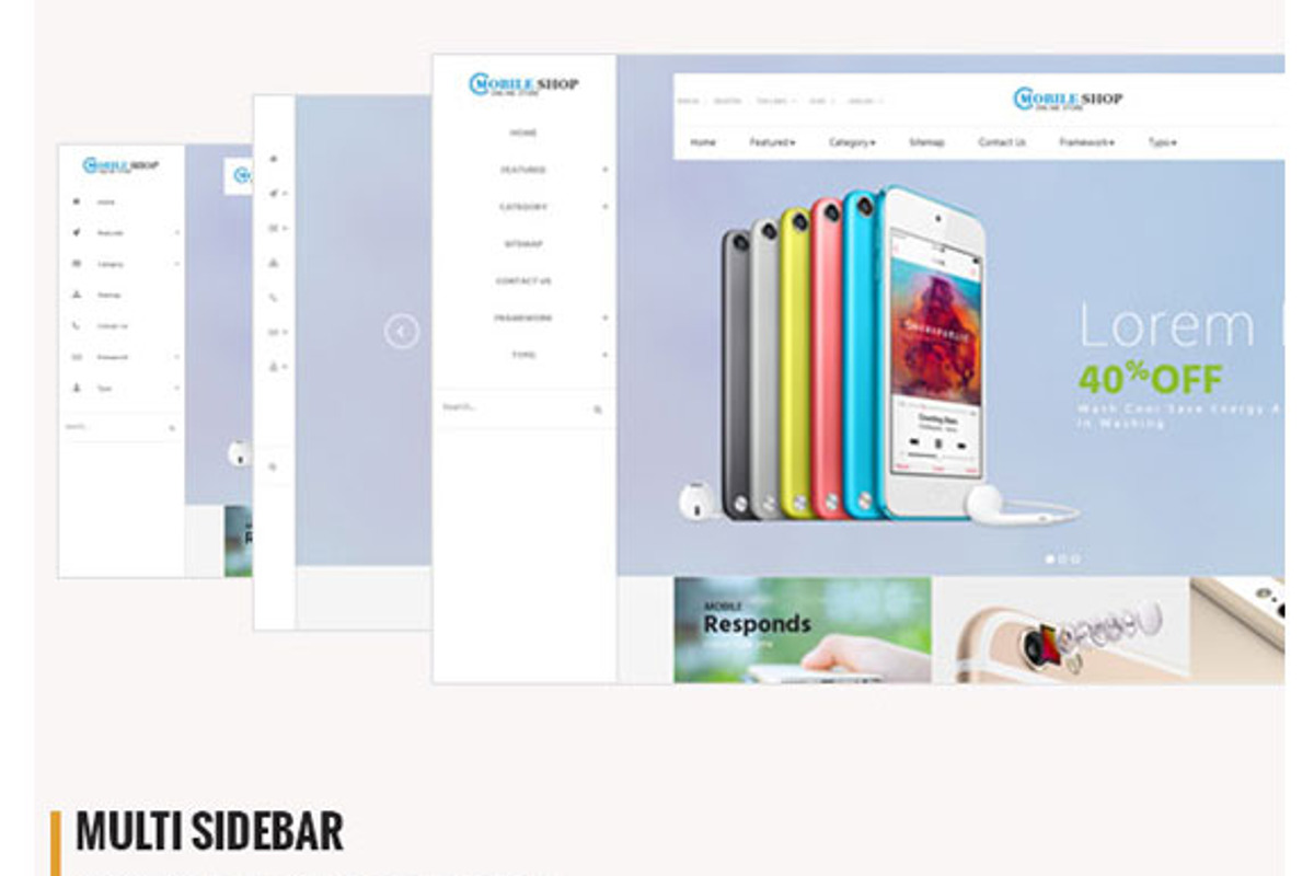 Ap Mobile shop Prestashop Theme, a Landing Page Template by apollotheme (Photo 7 of 11)