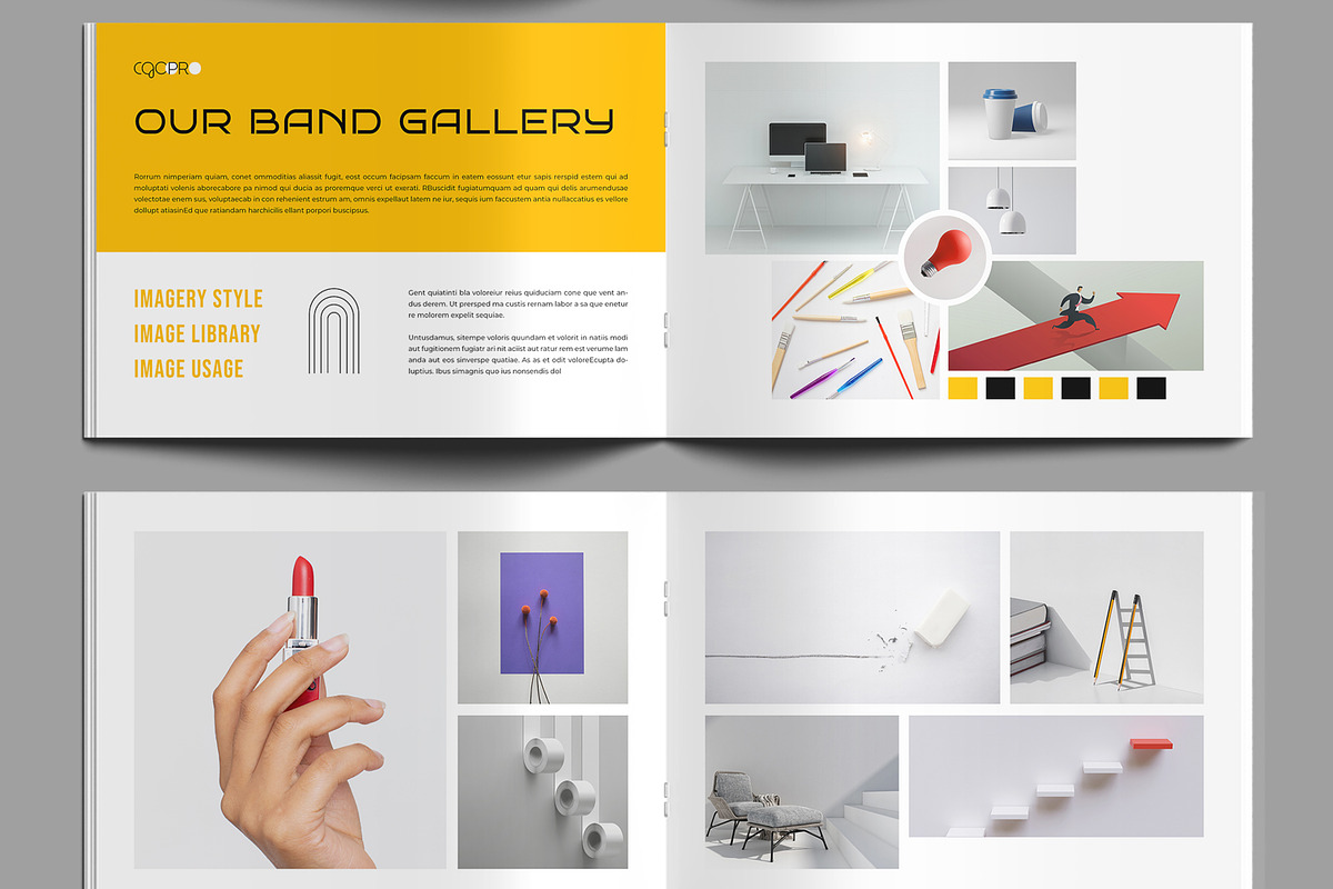 Brand Guidelines Template, a Brochure Template by MightyDesign (Photo 5 of 9)