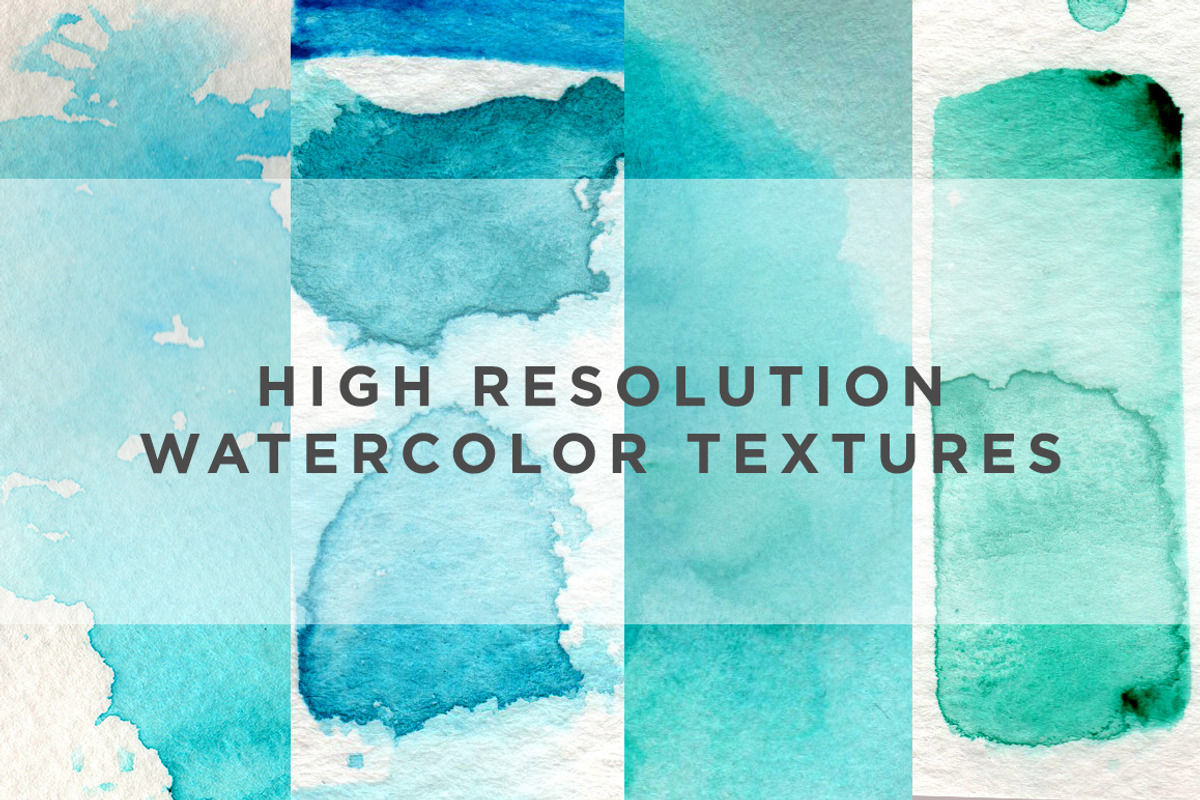 14 High Quality Watercolor Textures, a Texture Graphic by Carolyn Packard Design (Photo 3 of 6)