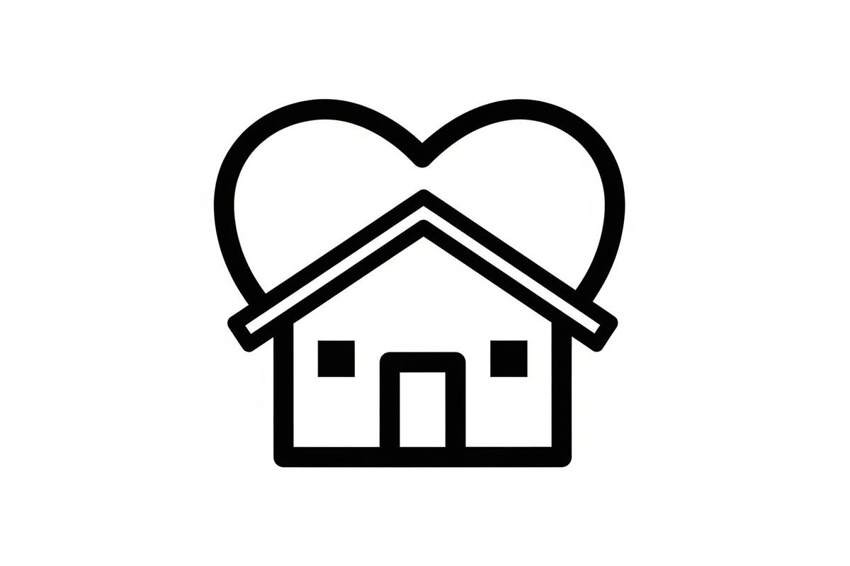 50 Home Love Heart House Icon Set Bu, an Illustration by Gaye Art (Photo 14 of 51)