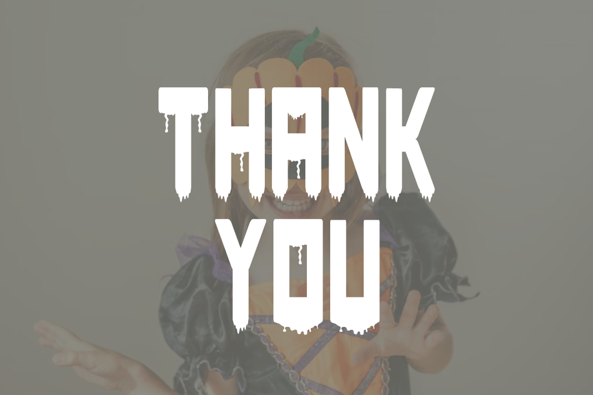 Halloween Haunted, a Blackletter Font by QR Design Studio (Photo 6 of 6)