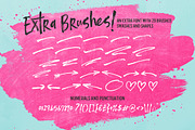 Freespirit Brush Fonts, a Font by Nicky Laatz (Thumbnail 13 of 14)