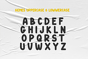 Gemes - Cute Comic Display Font, a Font by Agung Kreatif (Thumbnail 7 of 8)