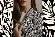 Hand Painted Leaves, a Pattern Graphic by MalyskaStudio (Thumbnail 7 of 13)