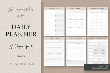 Daily & Weekly Planner