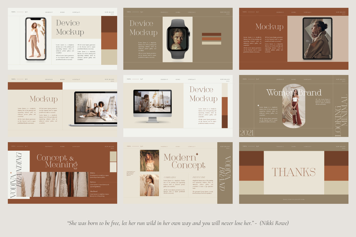 Vodiva - PowerPoint Template, a Presentation Template by Secret Visual (Photo 10 of 10)