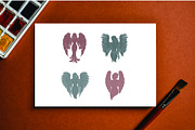 18 Heavenly Winged Goddess, an Illustration by jongcreative (Thumbnail 3 of 4)