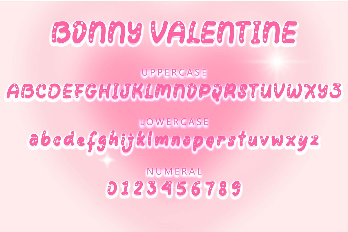 Bonny Valentine, a Handwritten Font by Yoga Letter (Photo 5 of 6)