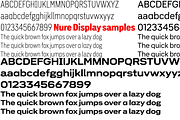 Nure, a Sans Serif Font by FSD (Thumbnail 3 of 4)
