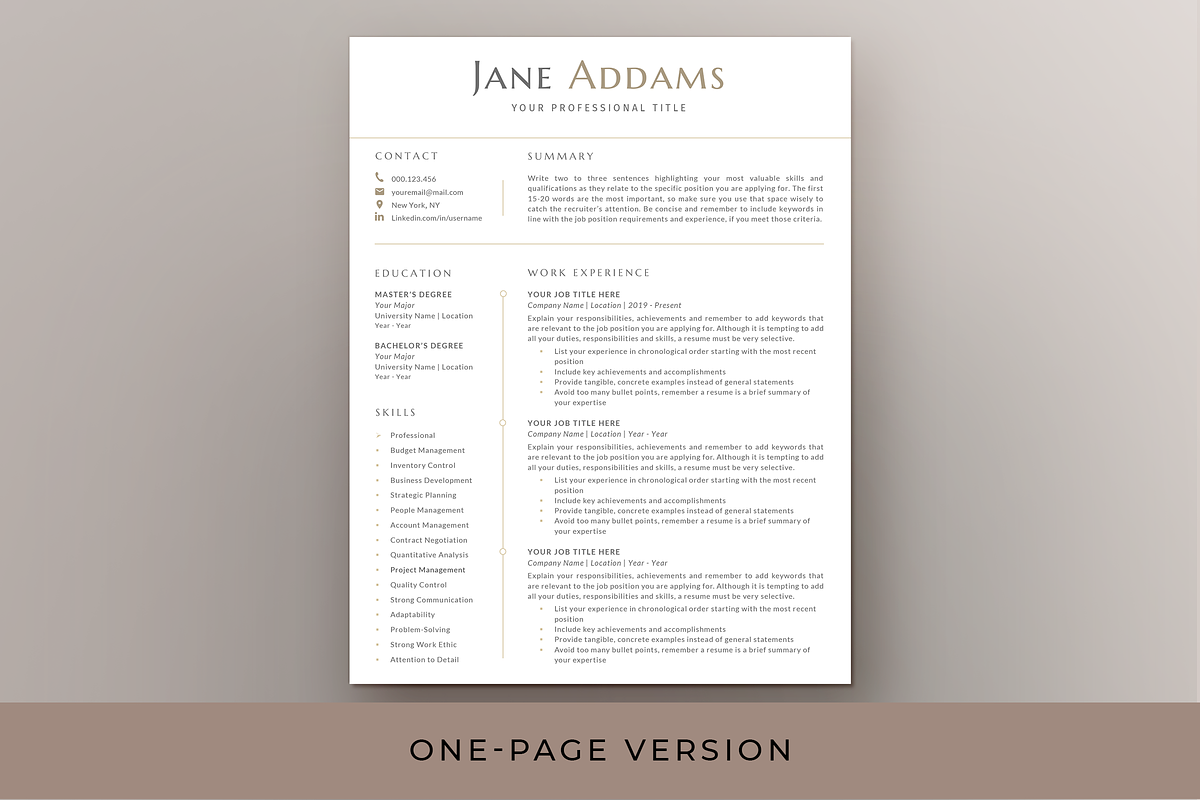 Professional Resume & Cover Letter, a Resume Template by Resume Bureau (Photo 2 of 5)