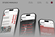 YUMIE - Sport Social Media Kit, a Social Media Template by Studio Manuals (Thumbnail 6 of 8)