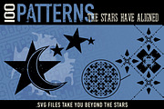 100 Interstellar Patterns and Shapes, a Pattern Graphic by BackYard Graphics Co. (Thumbnail 2 of 7)