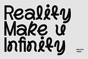 Ligema - Experimental Unique Sans, a Sans Serif Font by Pandeka Studio (Thumbnail 8 of 11)
