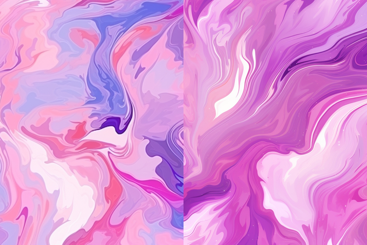 Mauve Marble Seamless Patterns, a Pattern Graphic by PrintablesByFranklyn (Photo 3 of 6)