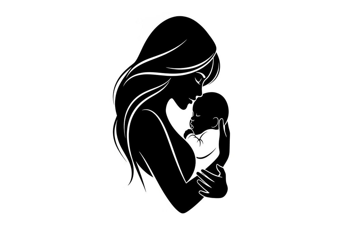 50 Mother and Baby Silhouette Bundle, an Illustration by Creativeshirt (Photo 34 of 48)