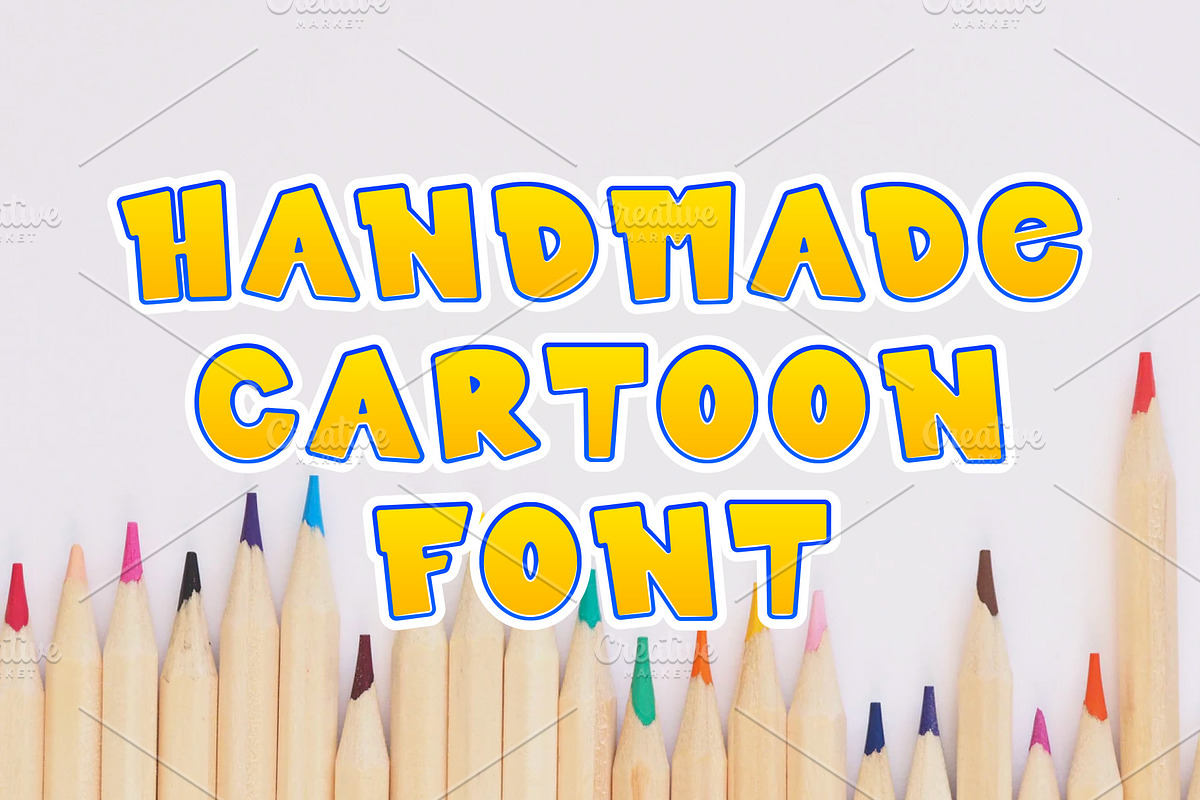 Kids font / handmade font., a Symbol Font by Nomber_86 (Photo 1 of 4)