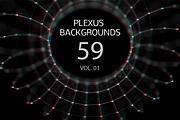59 PLEXUS ABSTRACT BACKGROUNDS vol 1, a Technology Illustration by AndisREA (Thumbnail 2 of 4)