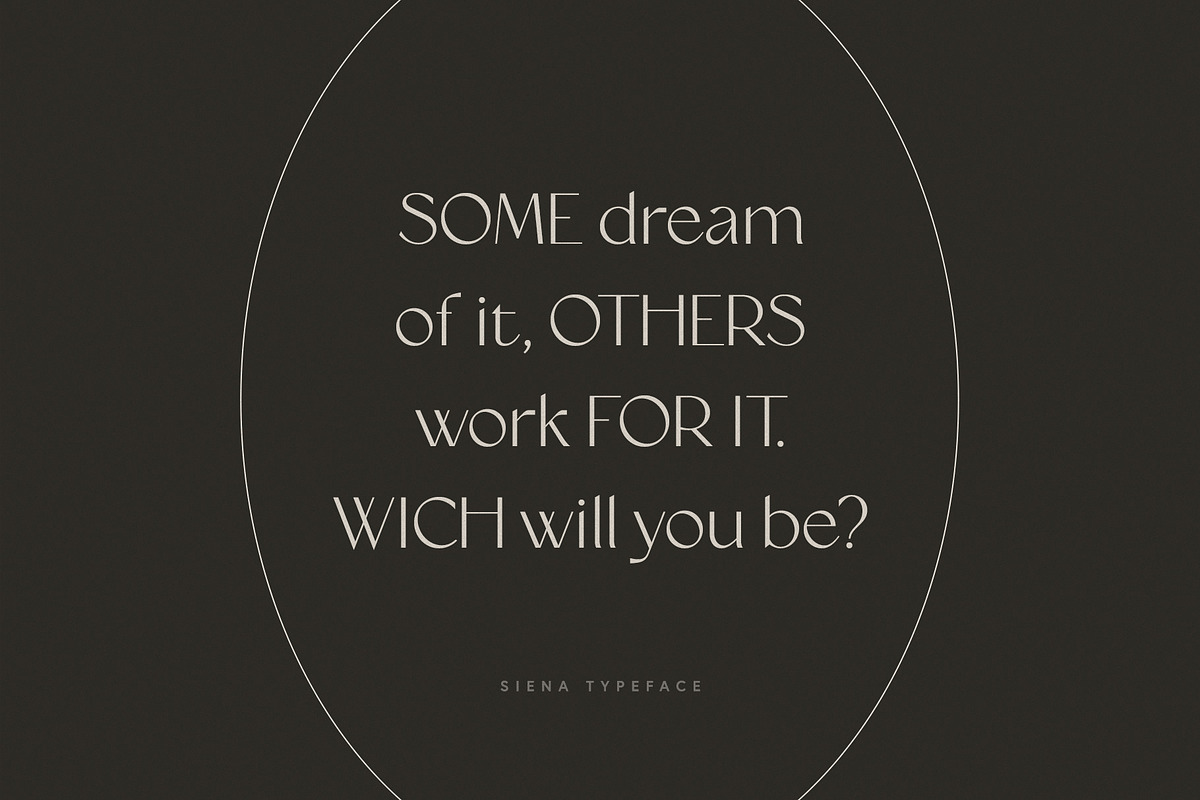 Siena Typeface, a Sans Serif Font by Ivan Rosenberg (Photo 8 of 16)