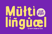 CS Happy Drawn, a Sans Serif Font by Craft Supply Co. (Thumbnail 4 of 8)