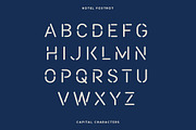 Hotel Foxtrot - Modern Stencil, a Font by Creative Type (Thumbnail 7 of 9)