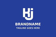 Letters KJ Monogram Connected Logo, a Branding & Logo Template by Pray Art Design Studio (Thumbnail 2 of 2)