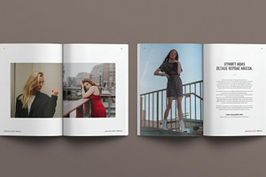 Editorial Lookbook Template