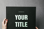 Big black book mockup, a Print Template by SFCRCH MOCKUPS (Thumbnail 5 of 5)