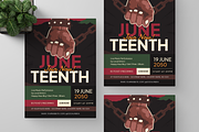 June Teenth Flyer, a Flyer Template by Annora Studio (Thumbnail 5 of 5)