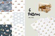 Little Town collection, a Transportation Illustration by OlgaBoncheva (Thumbnail 6 of 10)