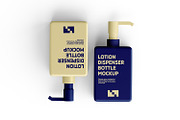 Lotion Dispenser Bottle Mockup, a Household Mockup by Ram Studio LLC (Thumbnail 9 of 16)