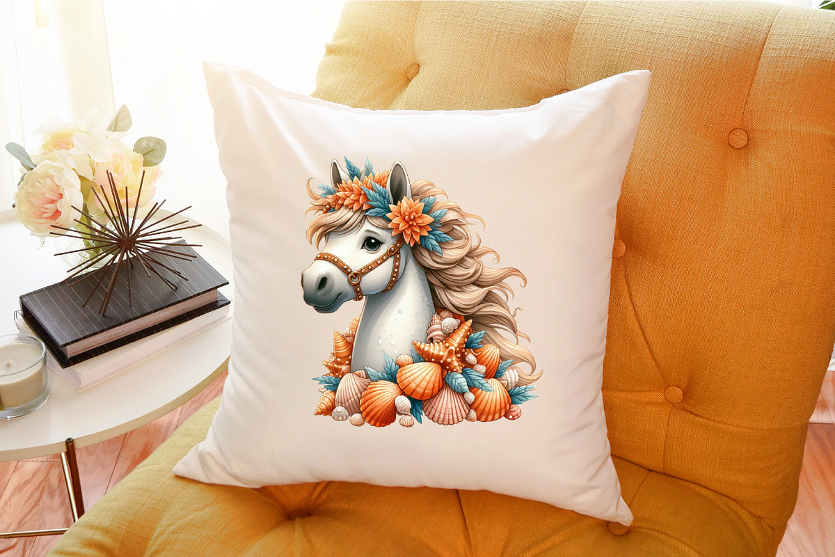 Watercolor Coastal Cowgirl Clipart, an Illustration by Sublimation Artist (Photo 6 of 6)