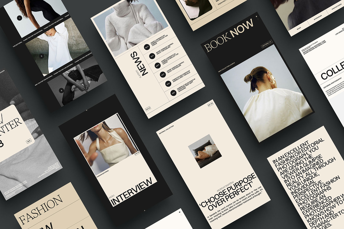 Editorial Social Media Template, a Social Media Template by Moscovita Studio (Photo 34 of 34)