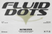 Fluid Dots Halftone Effect, a Layer Style Add-On by Bitstate Design (Thumbnail 1 of 4)